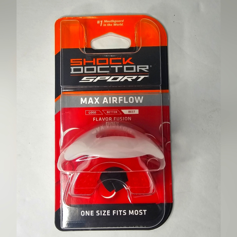 Shock Doctor Max AirFlow MouthGuard fusion punch